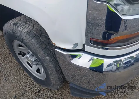 2017 Chevrolet Silverado 1500 Wt из США, поврежденный, VIN 3GCUKNECXHG432520